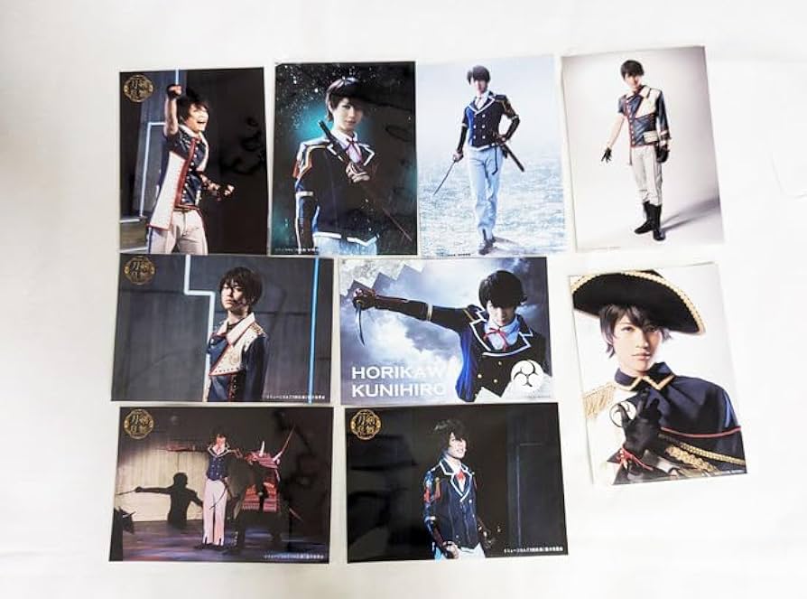 新品★ミュージカル 刀剣乱舞【堀川国広】真剣乱舞祭★特典★内番★ブロマイド 刀ミュ 真剣乱舞祭2018 堀川国広 阪本奨悟 2枚組ブロマイド(1部